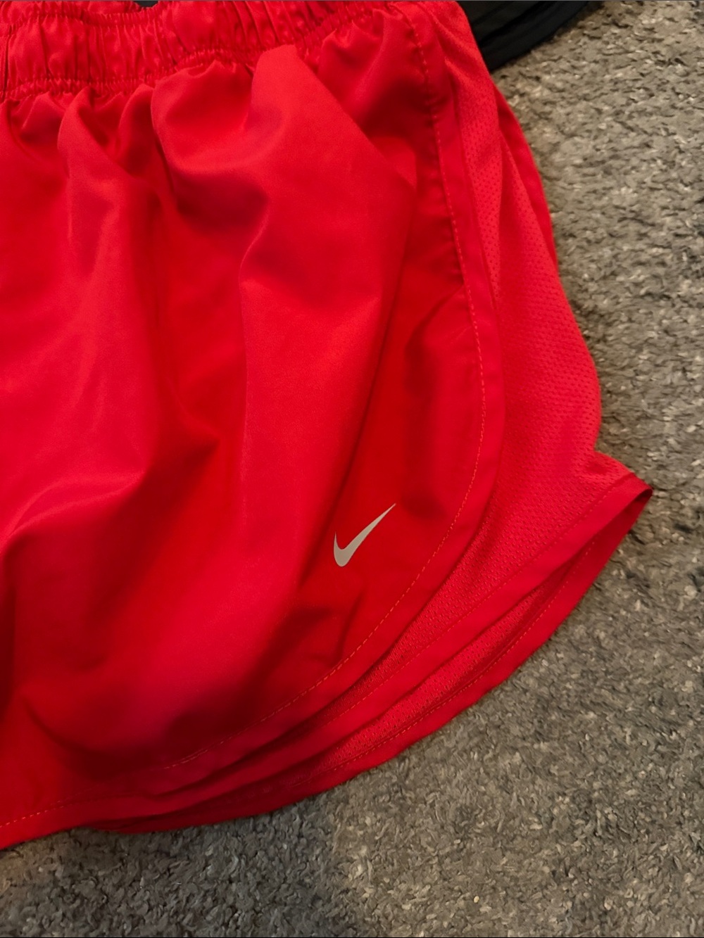 Nike Women’s Athletic Shorts Bundle — Navy, Black/Gray, Red - Picture 4 of 7